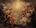 Peter Paul Rubens music making angels Art A4 Photo Print