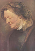 Peter Paul Rubens old woman 1618 Art A4 Photo Print