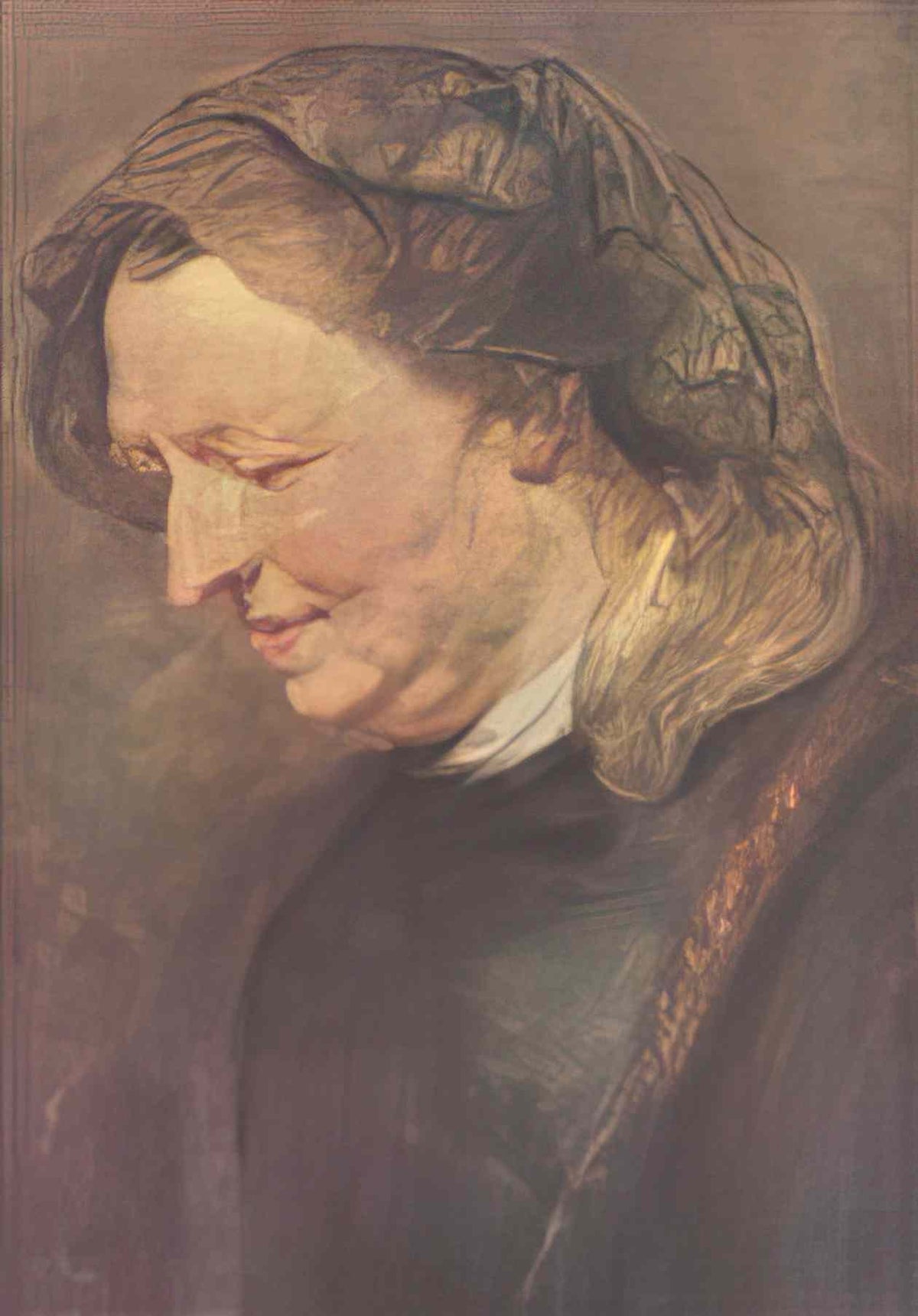 Peter Paul Rubens old woman 1618 Art A4 Photo Print