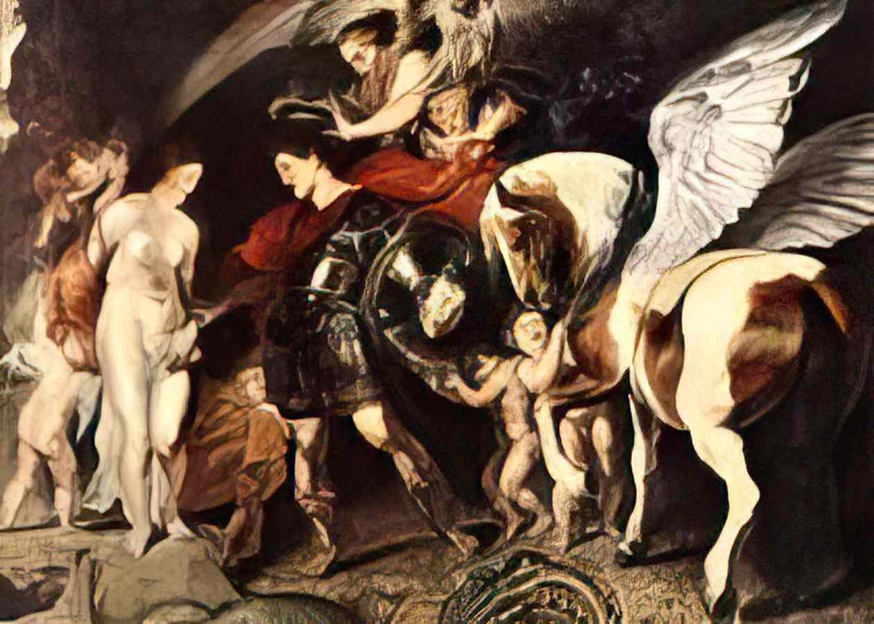 Peter Paul Rubens perseus and andromeda Art A4 Photo Print