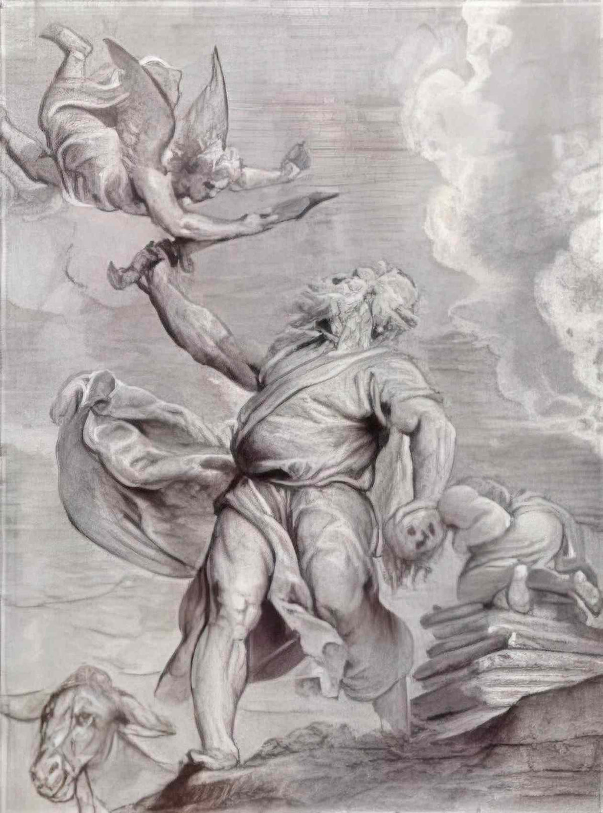 Peter Paul Rubens sacrifice of abraham Art A4 Photo Print