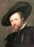 Peter Paul Rubens self portrait Art A4 Photo Print