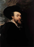 Peter Paul Rubens self portrait by peter paul rubens Art A4 Photo Print