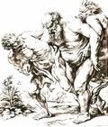 Peter Paul Rubens silenus or bacchus and satyrs Art A4 Photo Print