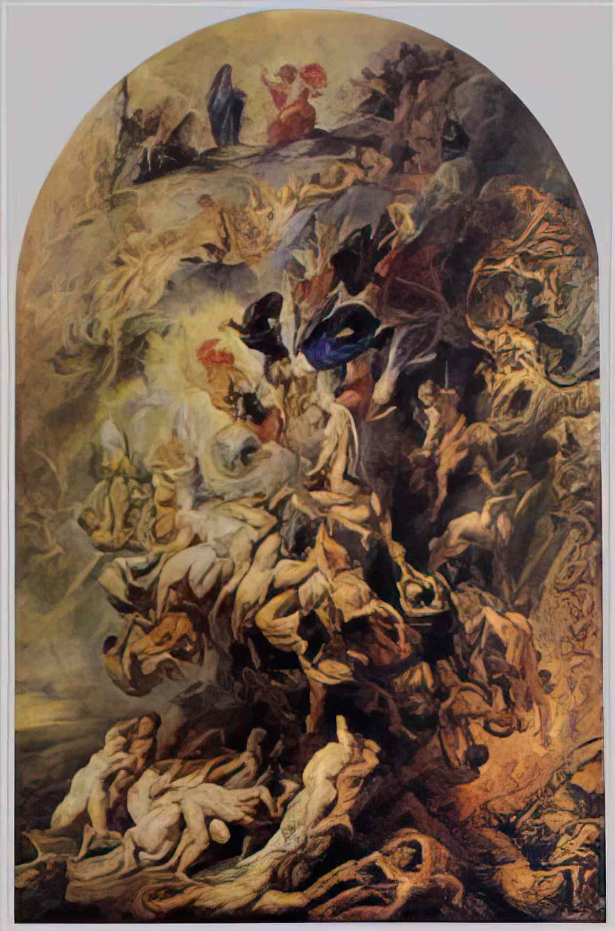 Peter Paul Rubens small last judgement Art A4 Photo Print