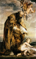 Peter Paul Rubens st augustine Art A4 Photo Print