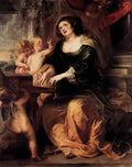 Peter Paul Rubens st cecilia 1640 Art A4 Photo Print