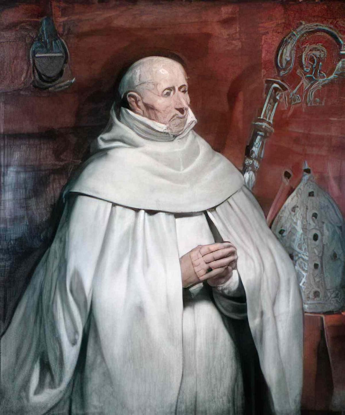 Peter Paul Rubens the abbot of st michael s Art A4 Photo Print