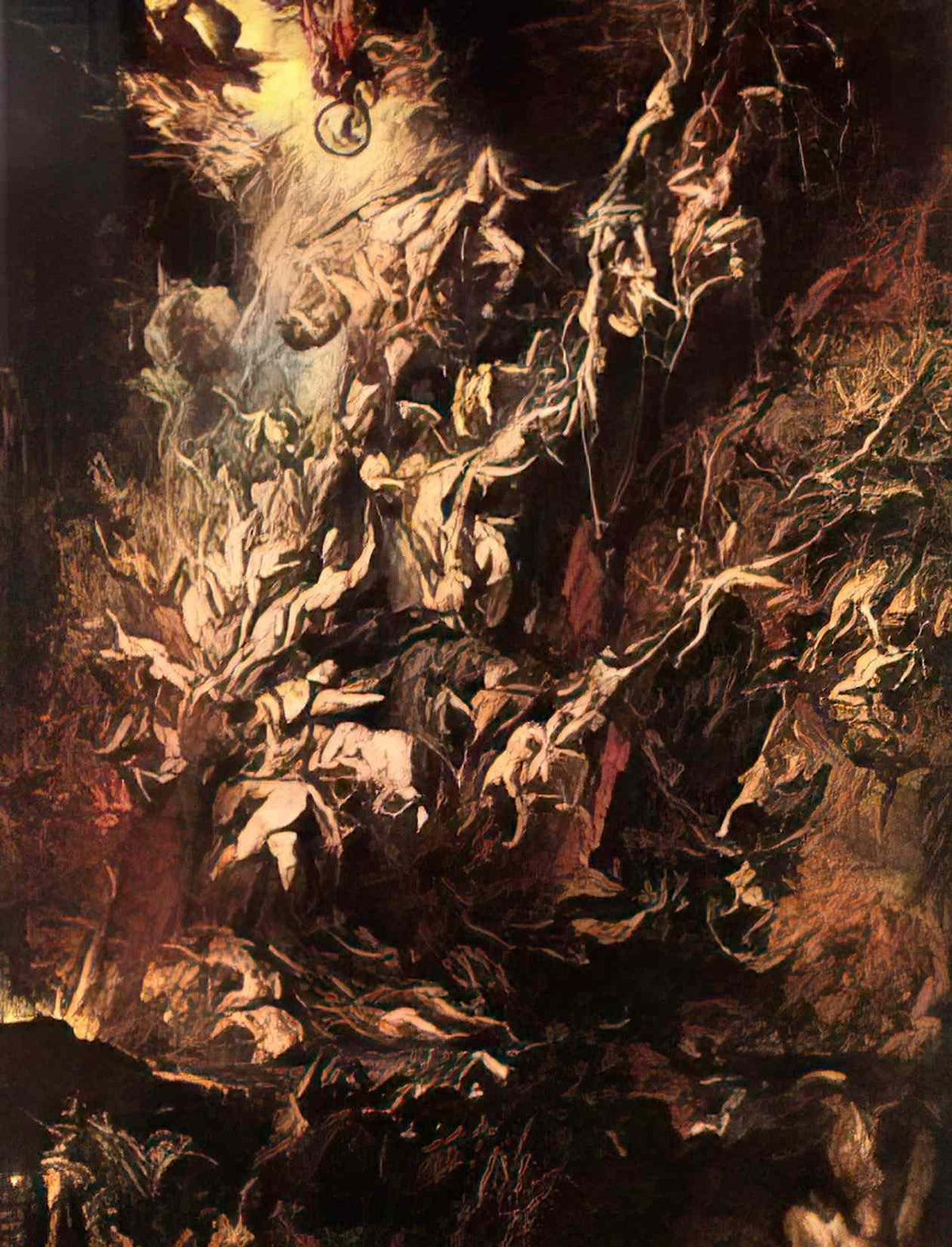 Peter Paul Rubens the fall of the damned Art A4 Photo Print