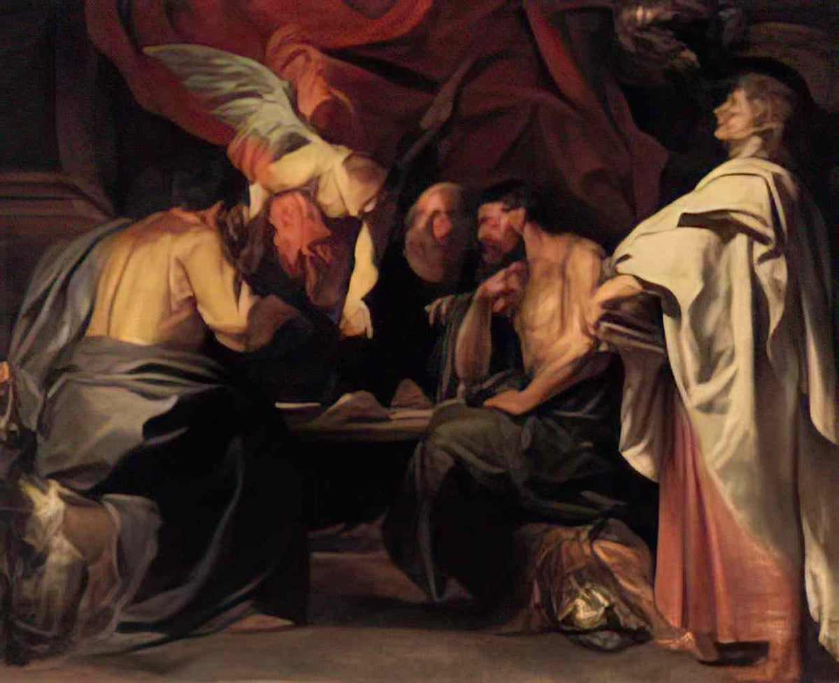 Peter Paul Rubens the four evangelists Art A4 Photo Print