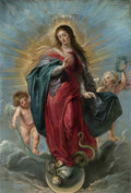 Peter Paul Rubens the inmaculate conception 1628 1629 Art A4 Photo Print