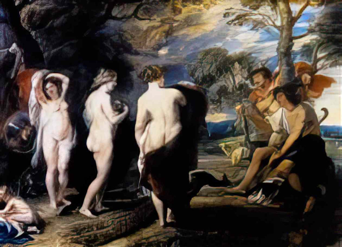 Peter Paul Rubens the judgment of paris 1 Art A4 Photo Print