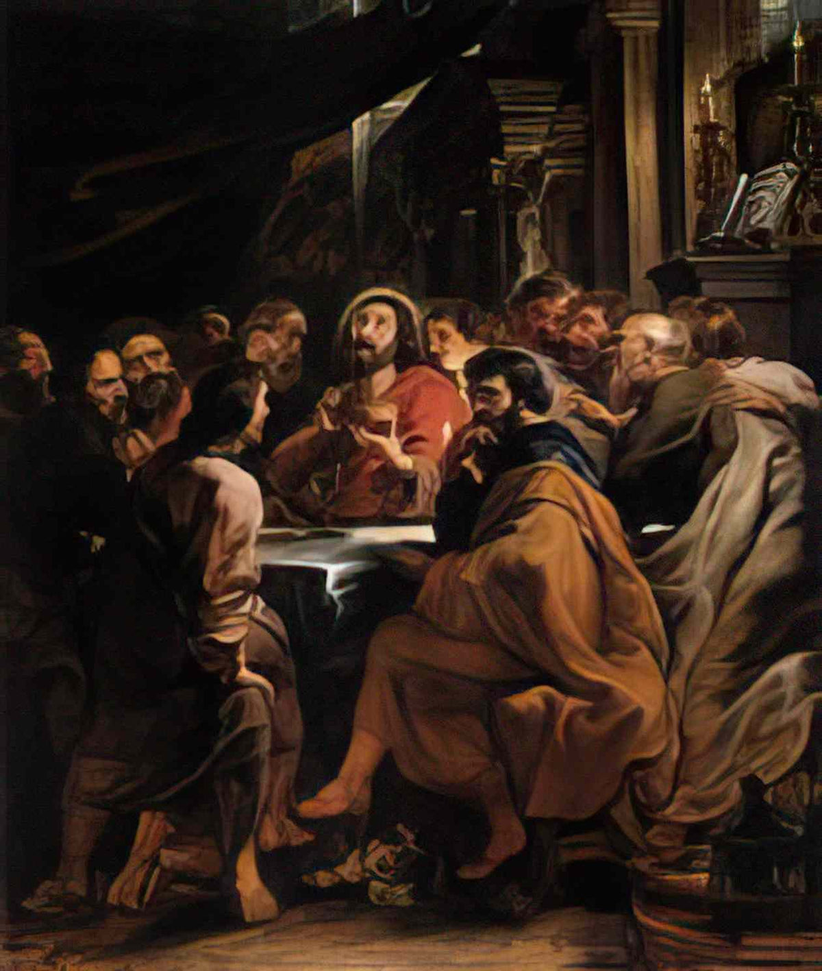 Peter Paul Rubens the last supper 1632 Art A4 Photo Print
