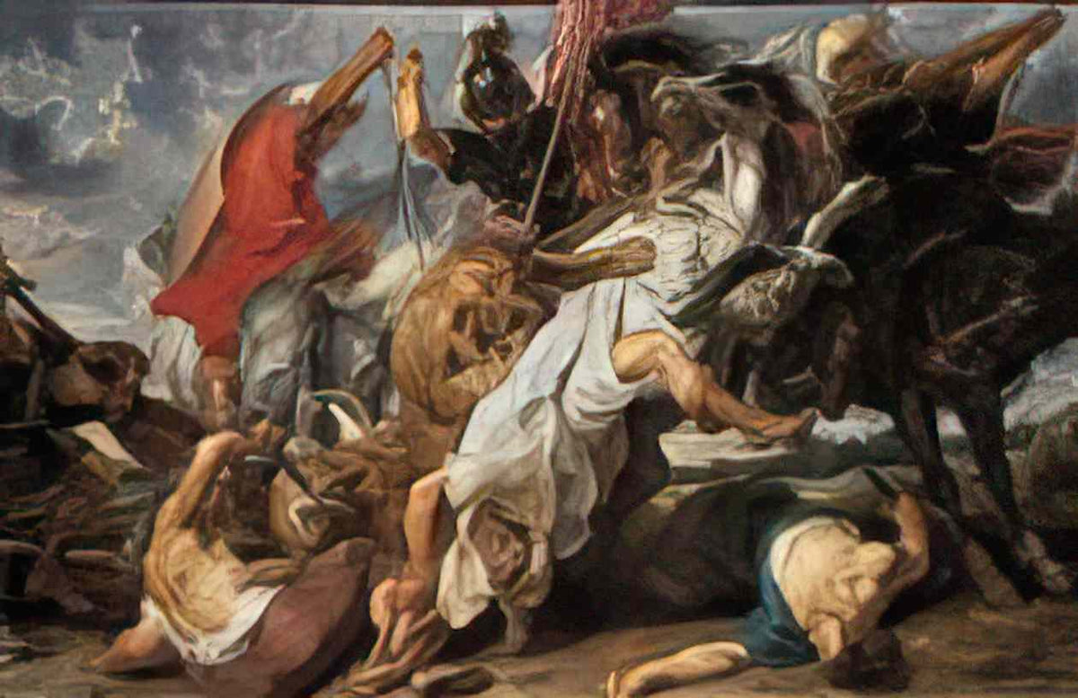 Peter Paul Rubens the lion hunt 1621 Art A4 Photo Print