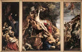 Peter Paul Rubens the raising of the cross Art A4 Photo Print