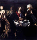 Peter Paul Rubens the supper at emmaus Art A4 Photo Print