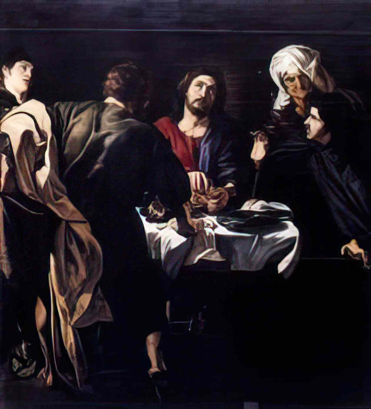 Peter Paul Rubens the supper at emmaus Art A4 Photo Print