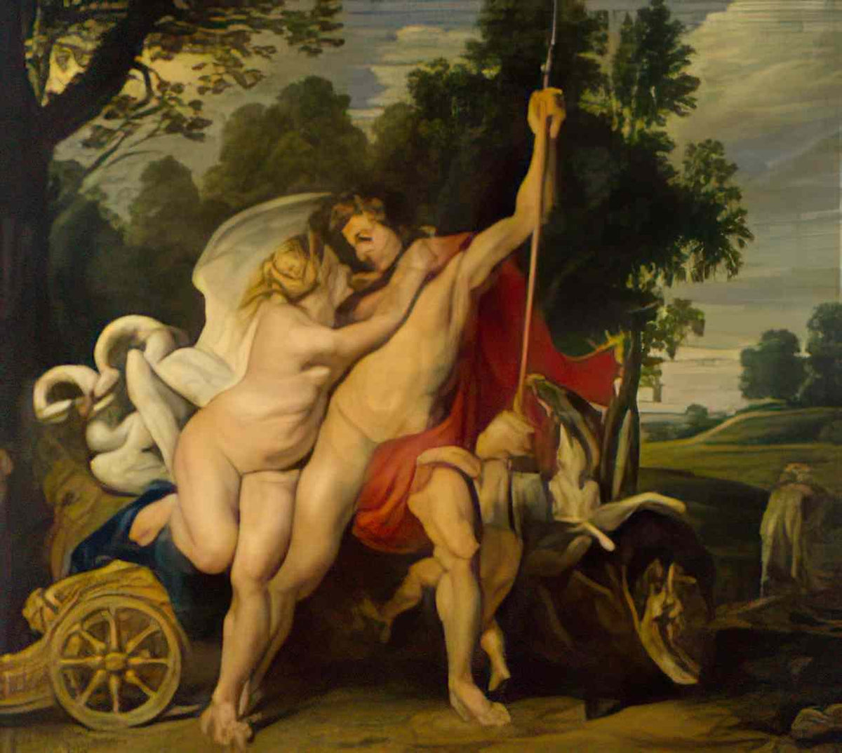 Peter Paul Rubens venus and adonis Art A4 Photo Print