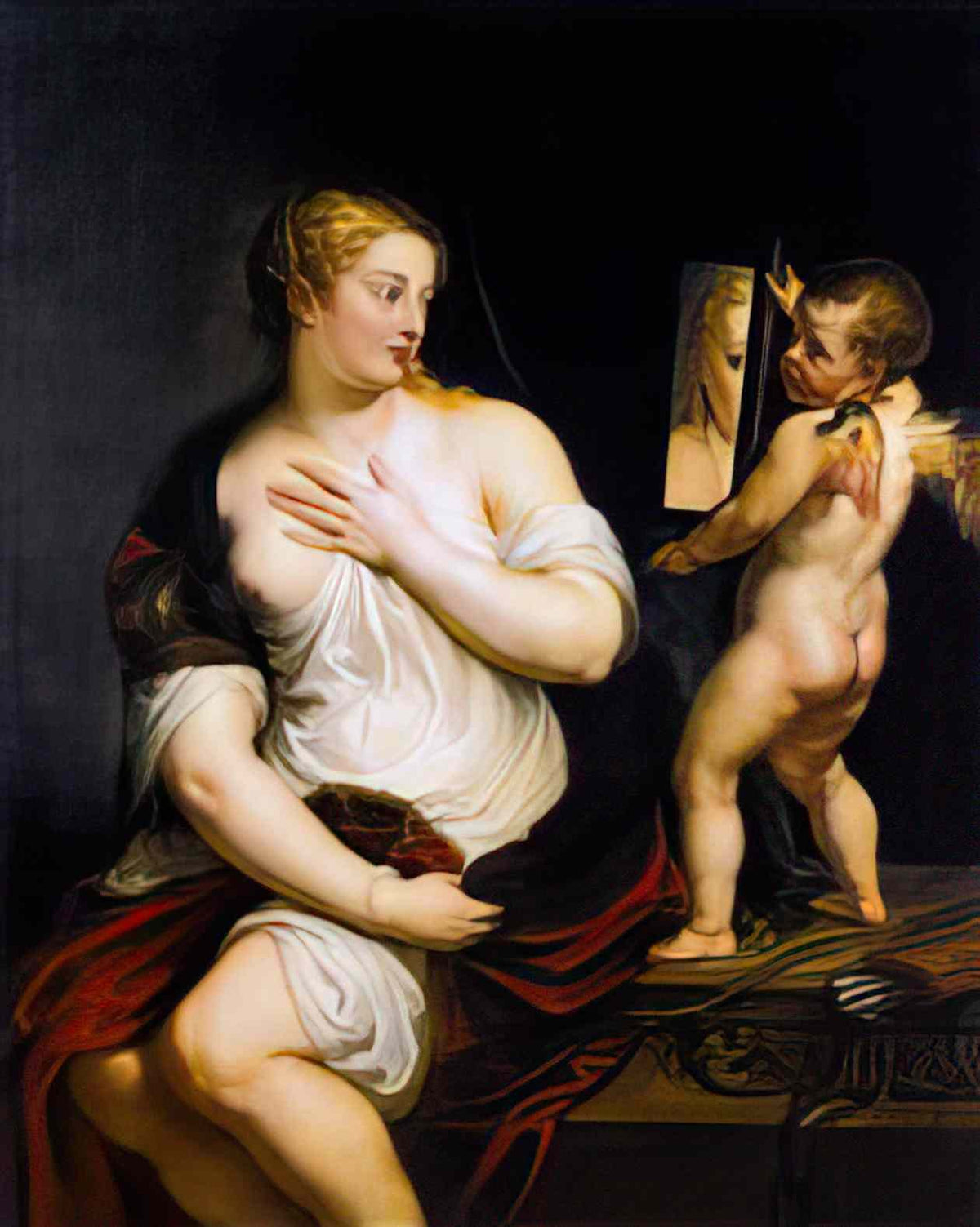 Peter Paul Rubens venus at her toilet Art A4 Photo Print