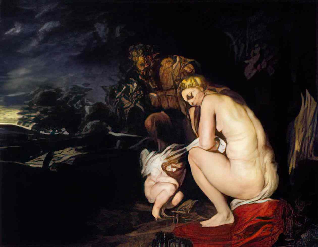 Peter Paul Rubens venus frigida Art A4 Photo Print