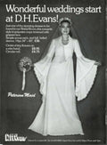 Peterson Maid Wedding 1970s Vintage Retro Advert