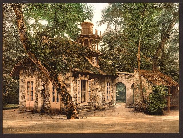 Petit Trianon the diary Versailles Vintage A4 Photo Print