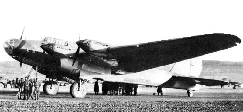 Petlyakov Pe8 Heavy Bomber A4 Photo Print