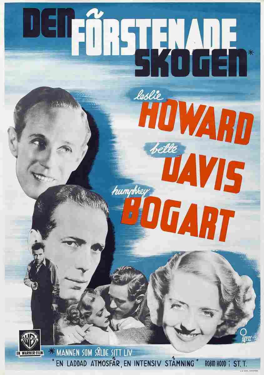 Petrified Forest The 01  film star poster A4 Photo Print