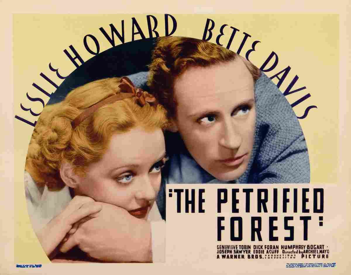 Petrified Forest The 02  film star poster A4 Photo Print