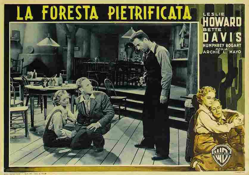 Petrified Forest The 09  film star poster A4 Photo Print