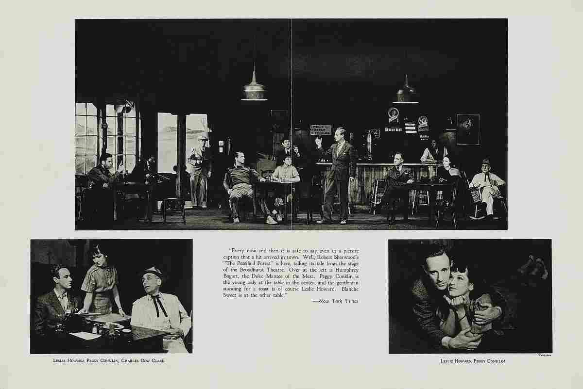 Petrified Forest The 19  film star poster A4 Photo Print