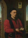 Petrus Christus Portrait of a Young Man A4 Photo Print