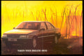 Peugeot 405 Sunset 1980s Vintage Retro Advert