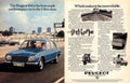 Peugeot 504 Car 1970s Vintage Retro Advert