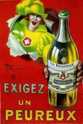 Peureux Vintage Advert A4 Photo Print