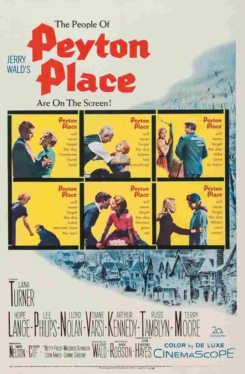 Peyton Place 01  film star poster A4 Photo Print