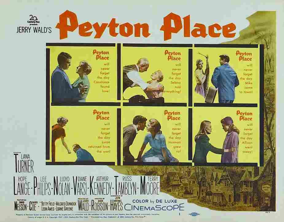 Peyton Place 02  film star poster A4 Photo Print