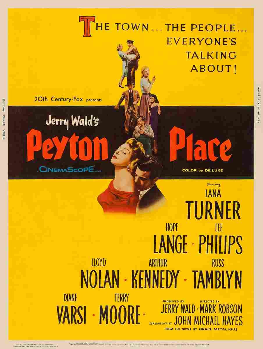 Peyton Place 03  film star poster A4 Photo Print
