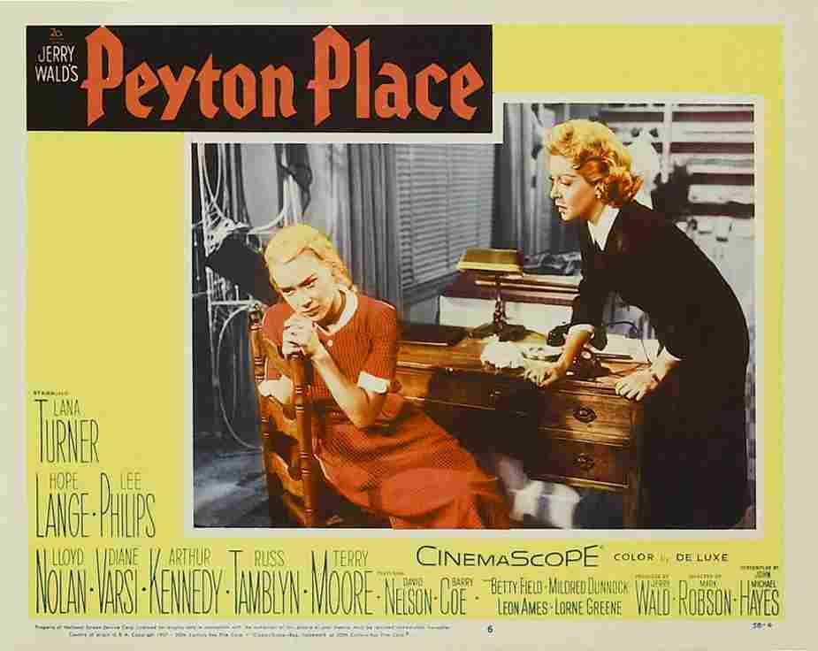 Peyton Place 09  film star poster A4 Photo Print
