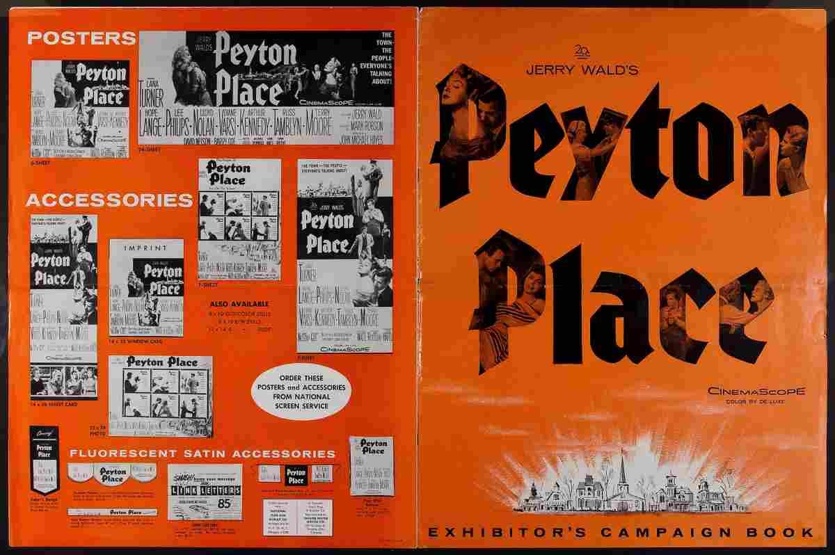 Peyton Place 20  film star poster A4 Photo Print