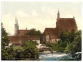 Pfarr Church Bromberg Silesia Vintage A4 Photo Print