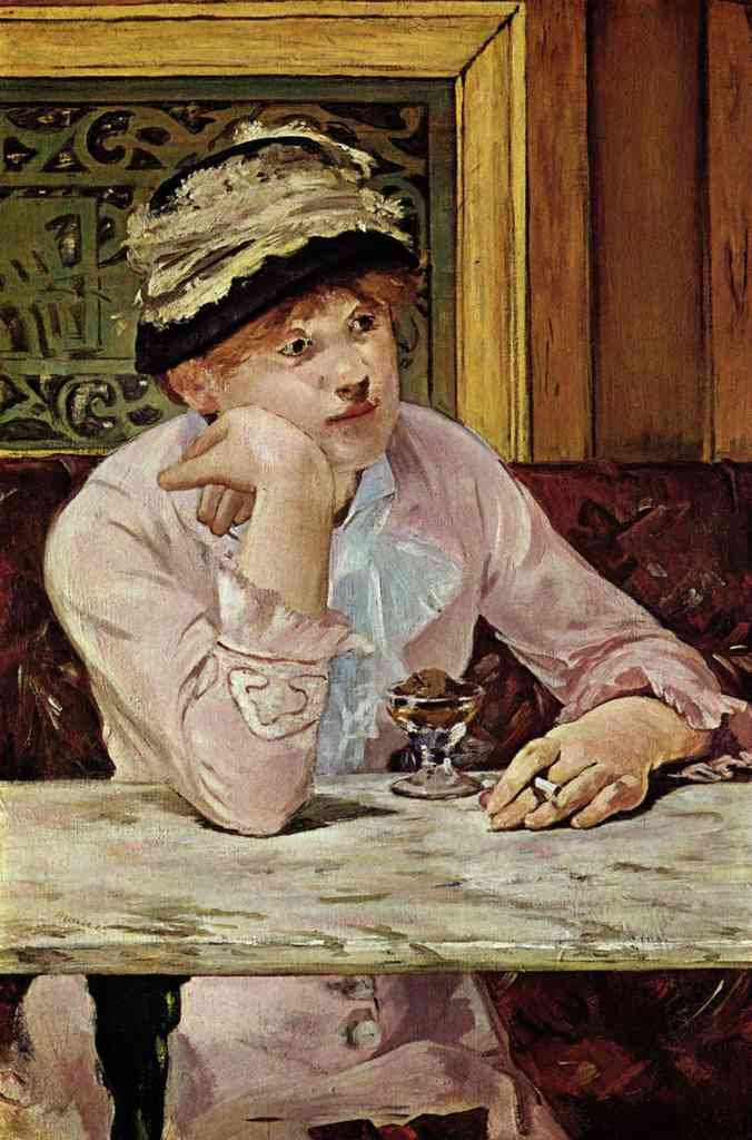 Pflaume Manet A4 Photo Print