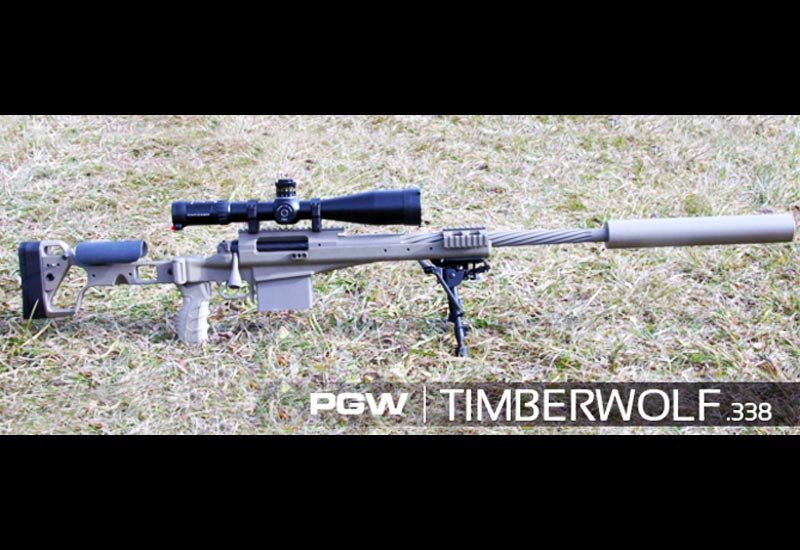 Pgw C14 Timberwolf Bolt Action Sniper Rifle Canada A4 Photo Print