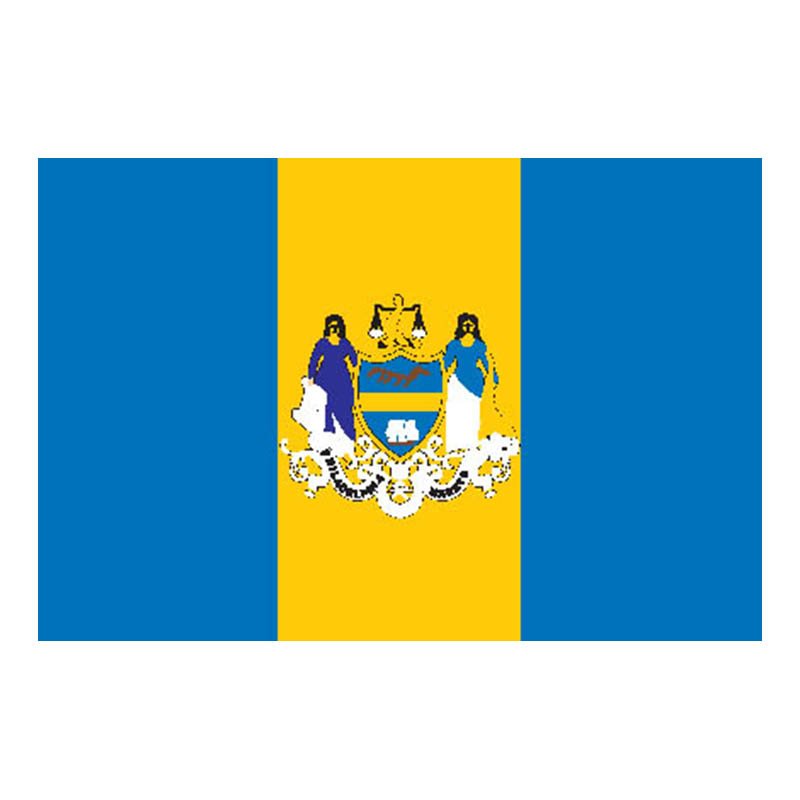 Philadelphia City Flag N6173 A4 Photo Print