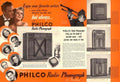 Philco Radio Phonograph 1930s Vintage Retro Advert Poster