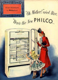 Philco Refrigerator Alice 1940s Vintage Retro Advert Poster