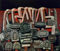 Philip Guston ancient wall Art A4 Photo Print
