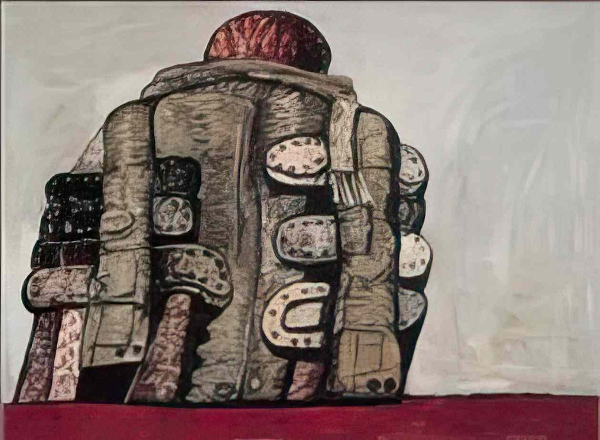 Philip Guston back view1 Art A4 Photo Print