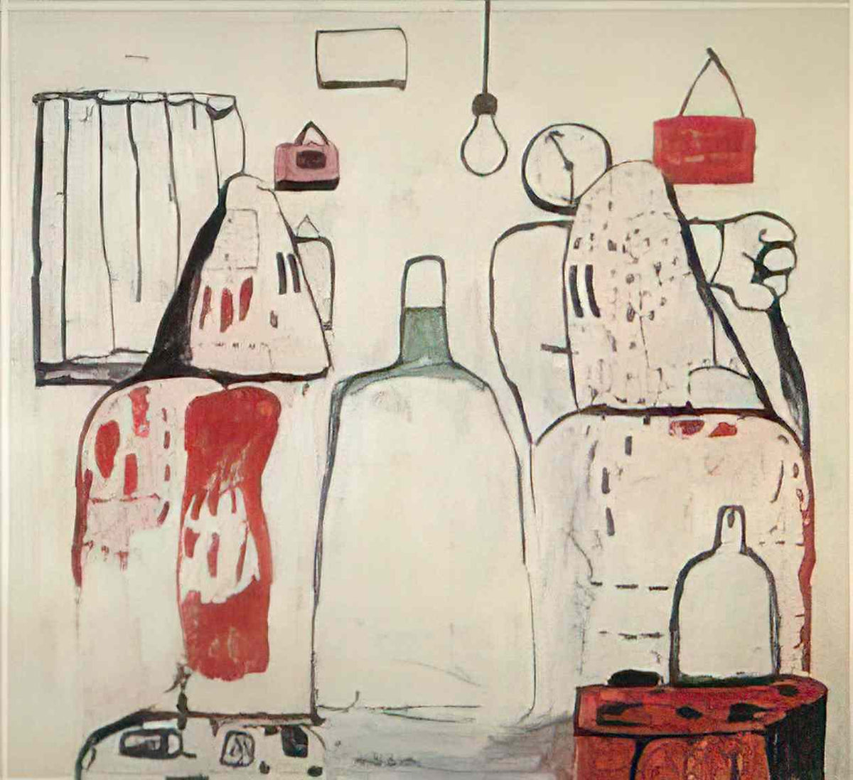 Philip Guston badhabits Art A4 Photo Print