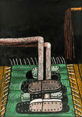 Philip Guston green room A4 Photo Print